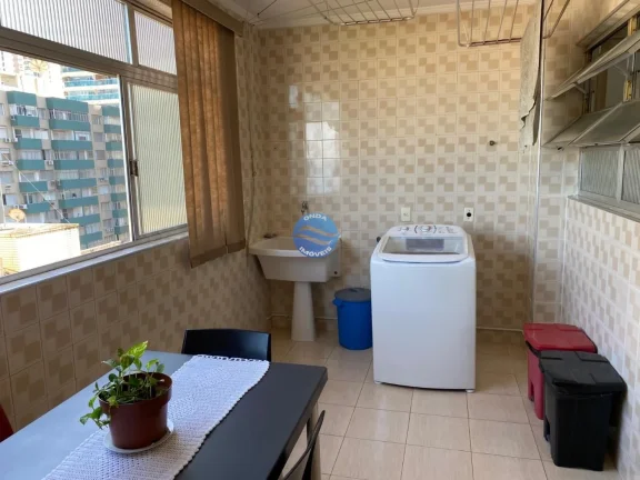 Imagem Apartamento a venda em Santos na Pompeia vista mar