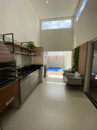 Imagem CASA TÉRREA - 3 DORM. 1 SUÍTE E PISCINA - RESIDENCIAL JARDIM DE MÔNACO - HORTOLÂNDIA