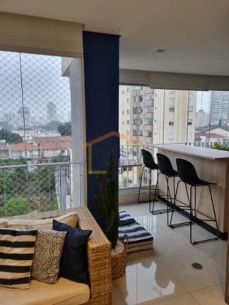 Imagem Apartamento 3 dormitórios, sendo 3 suítes, rico em armários, sala ampla, lavabo, varanda gourmet ...