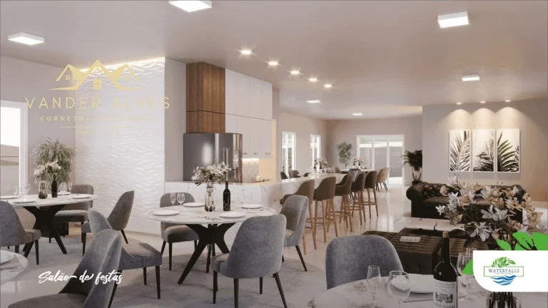 Imagem Apartamento à venda no WATERFALLS cluib Residence- em Foz do Iguaçu-PR, Vila Perola: 2 quartos, 2 salas, 1 banheiro, 1 vaga de garagem!