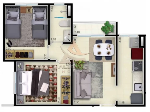 Imagem Apartamento - Ribeirão Preto - Ipiranga