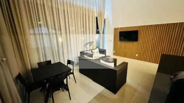 Imagem Vendo casa em condomínio fechado, com 250m², sala para 3 ambientes, 3 suítes, escritório e 4 vagas