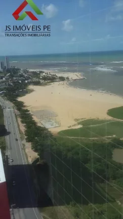 Imagem Flat de luxo para locação em Barra de Jangada, Jaboatão dos Guararapes-PE: 1 quarto, 1 sala, 1 banheiro, 1 vaga de garagem!