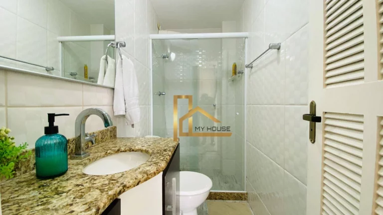 Imagem Casa em condomínio c/ 3 suítes à 1 min do Centro