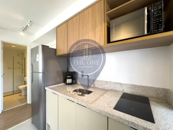 Imagem Studio de Luxo em Moema: 2 Quartos, 1 Banheiro, 34m² de Área - São Paulo-SP