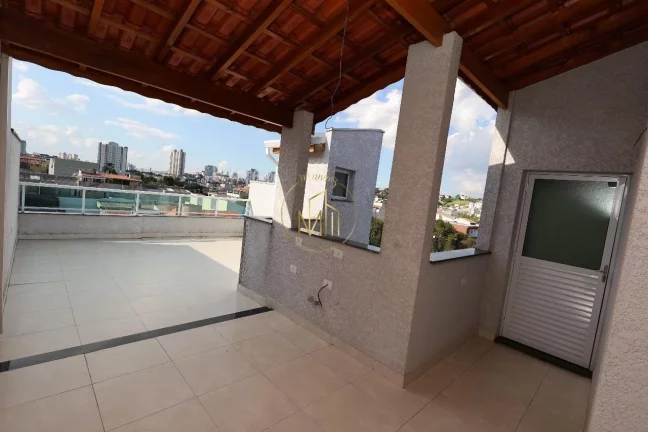 Imagem Cobertura para Venda em Santo André, Vila Scarpelli, 2 dormitórios, 1 suíte, 2 banheir
