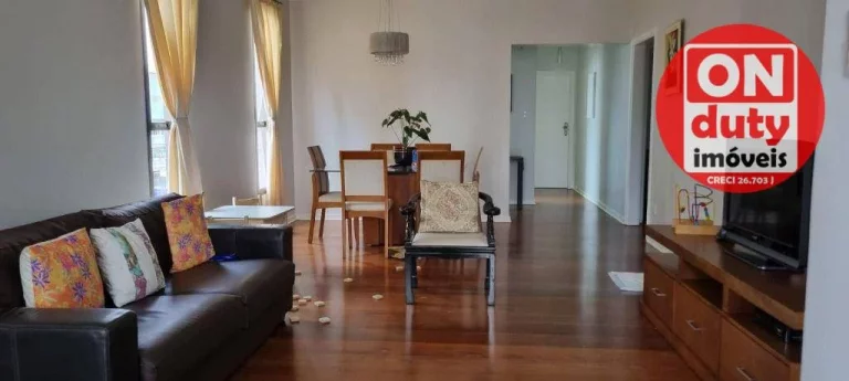 Imagem Apartamento com 3 dormitórios à venda, 140 m² por R$ 800.000,00 - Embaré - Santos/SP
