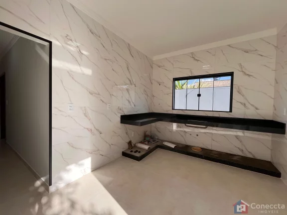 Imagem Casa à Venda no Residencial Gramado em Patos de Minas – 3 Quartos + Área Gourmet – 750 mil
