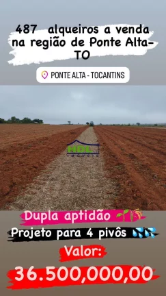 Imagem Fazenda com projeto para 4 Pivôs no Tocantins