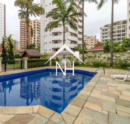 Imagem Apartamento de 200m c/ lareira, 3 suítes (1 master c/ varanda, closet e banheira),4 vagas c/ depósito,piscina,playground,academia,salão de festa,sauna