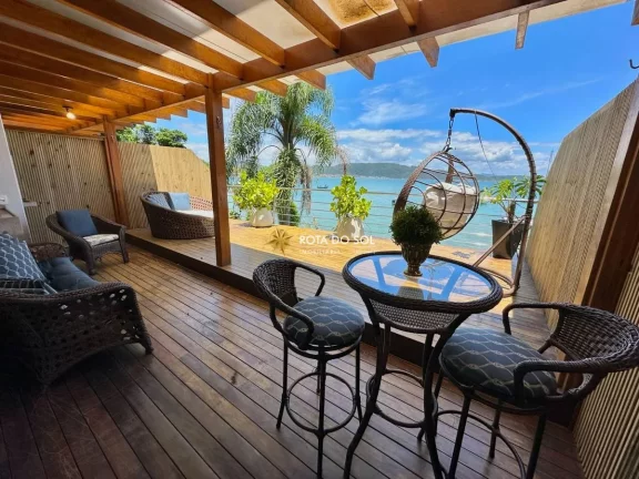 Imagem Casa da Lagoinha Frente mar à venda Praia Bombinhas SC