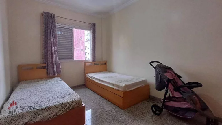 Imagem Apartamento com 2 dormitórios à venda, 92 m² por R$ 400.000,00 - Aviação - Praia Grande/SP