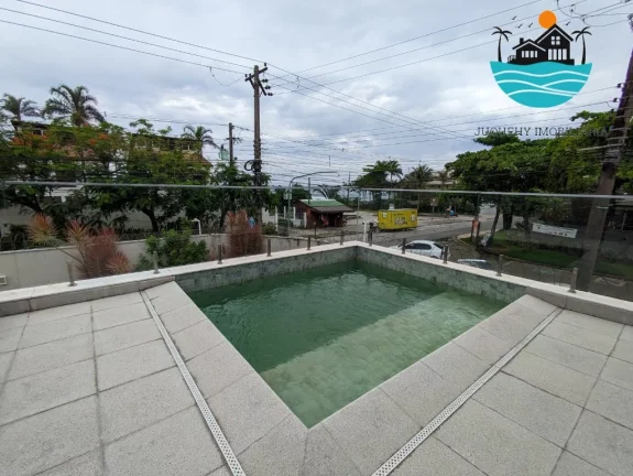 Imagem Aluguel de Temporada Juquehy - 4 suítes, piscina/churr. Privativa, 50m da praia, acomodação 14 pessoas, 03 vagas de auto | Juquehy Imobiliária