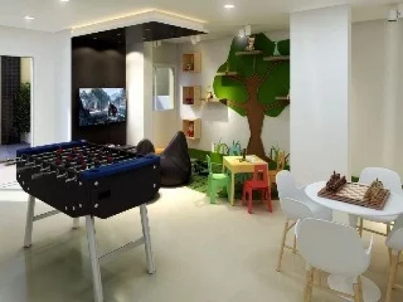 Imagem Apartamento de 2 quartos com suíte em Santo André-SP, no bairro Silveira. 63m², 2 banheiros, garagem. Condomínio Bienvenido. Venda ou locação.