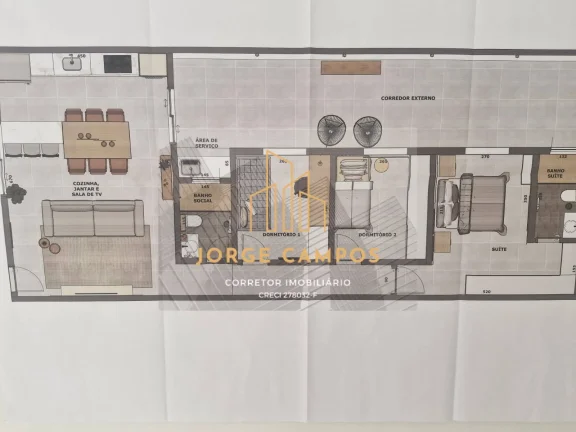 Imagem CA-25205 - CASA NOVA À VENDA NO JARDIM SANTA JÚLIA, SÃO JOSÉ DOS CAMPOS-SP