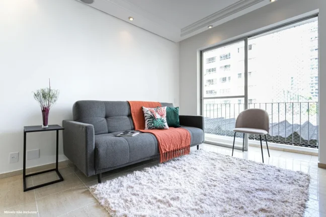 Imagem Apartamento 65M², 2Q, 1 Banheiro, 1 Vaga, Armários, Jardim.