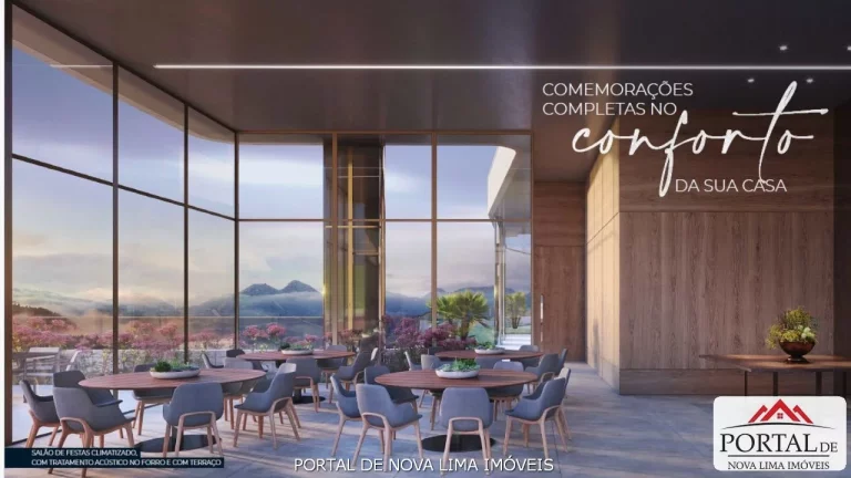Imagem Apartamentos à Venda no Vale do Sereno, Nova Lima: Sofisticação e Natureza em Um Só Lugar