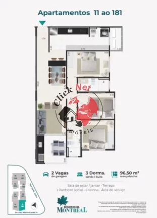 Imagem Apartamento novo de frente para o mar para venda próximo ao centro de Mongaguá