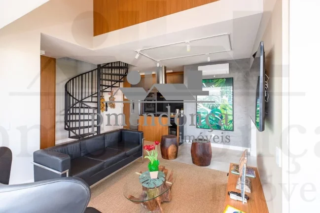 Imagem Lindo Apartamento Duplex de 89 m² em Pinheiros, 1 sui­te e 1 vaga.