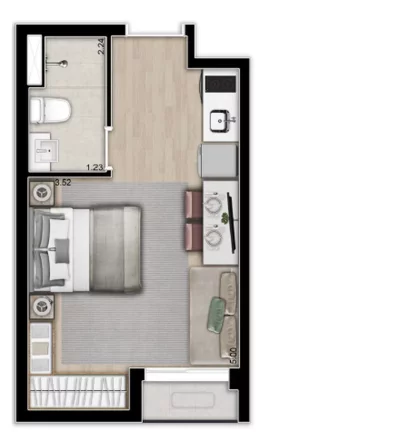 Imagem APARTAMENTO RESIDENCIAL em São Paulo - SP, Jardim Guedala