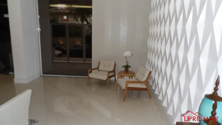 Imagem 2 dormitorios 2 suites 1 vaga demarcada Boqueirão Santos