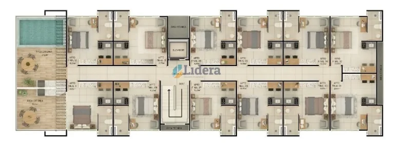 Imagem Flat - 18,55 m² - Intermares, Cabedelo/PB
