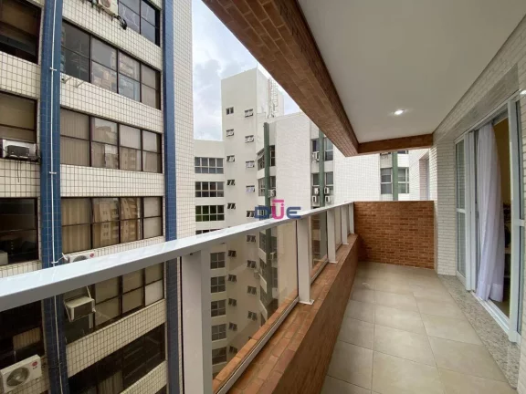 Imagem Apartamento com 1 dormitório para alugar, 56 m² por R$ 5.400,00/mês - Boqueirão - Santos/SP