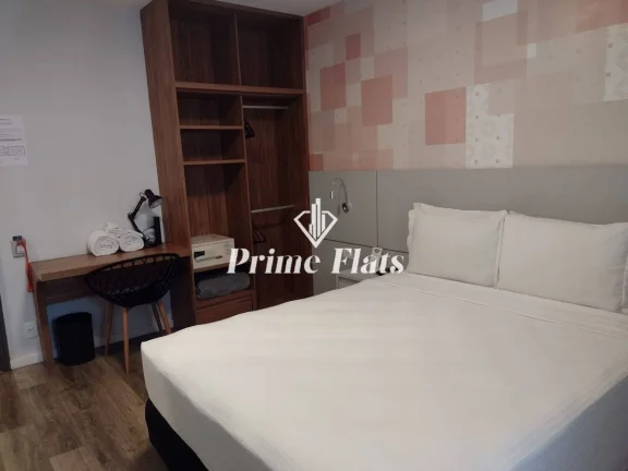 Imagem Flat disponível para venda no Hotel Intercity Interative Jardins, com 23m², 1 dormitório e 1 vaga