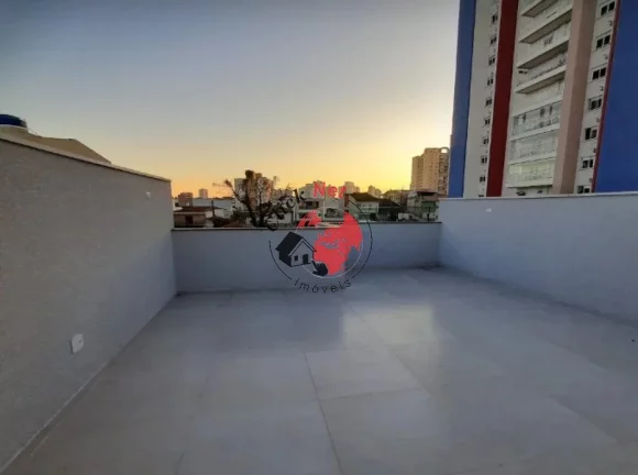 Imagem Cobertura em prédio sem condomínio com elevador à venda no bairro Vila Pires em Santo André