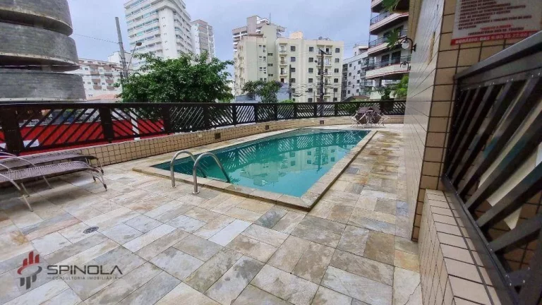 Imagem Apartamento com 2 dormitórios à venda, 86 m² por R$ 430.000,00 - Vila Caiçara - Praia Grande/SP