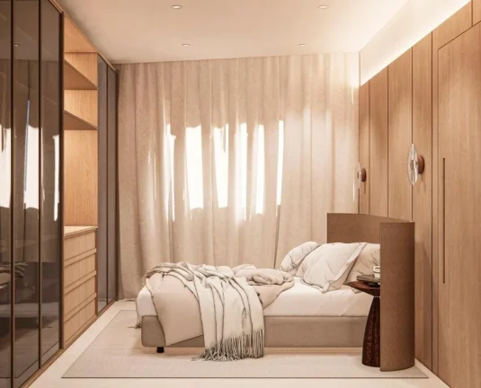 Imagem Apartamento na planta de 2 dormitórios, sendo 1 suíte e demais cômodos e 1 vaga de garagem, localizado no bairro Gravatá em Navegantes - Adriano Carpes imóveis vende