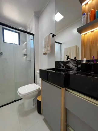 Imagem Apartamento quadra mar mobiliado com 2 suítes e 1 vaga de garagem - Gravatá em Navegantes/SC