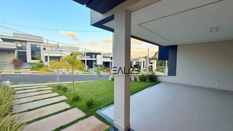Imagem Sobrado com quintal e 3 suítes à venda, 164 m² por R$ 1.370.000 - Condomínio Park Gran Reserve - Indaiatuba/SP