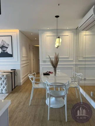 Imagem Oportunidade Aluguel Apartamento Mobiliado 79 m², 9.000/mês -Alphaville SP
