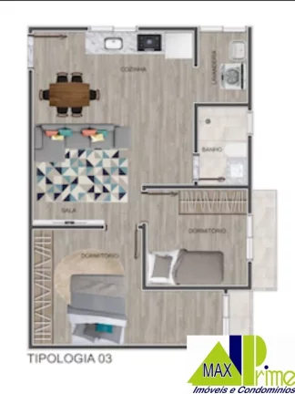 Imagem APARTAMENTO 02 DORMITÓRIOS