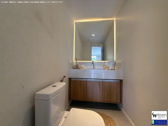 Imagem CASA DE LUXO PORTEIRA FECHADA NO ALPHAVILLE 2 SALVADOR | 3 SUÍTES (2 MASTER) | PROJETO ASSINADO