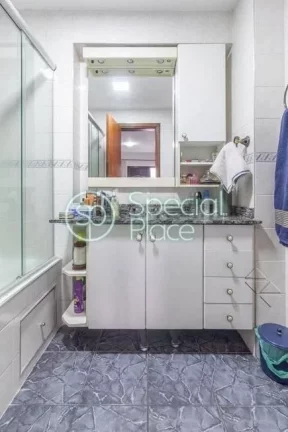 Imagem 123 metros 3 dormitórios 1 suíte lavabo 3 vagas Apartamento está sendo vendido mobiliado, com pla...