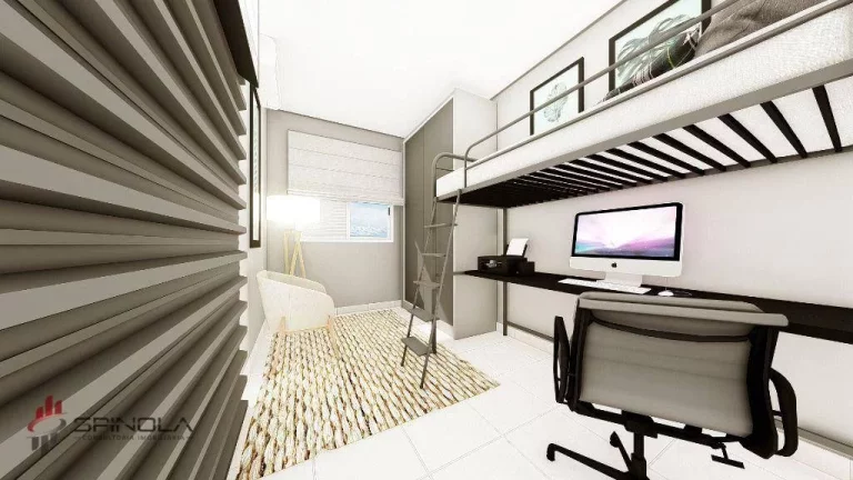 Imagem Apartamento com 1 dormitório à venda, 55 m² por R$ 305.000,00 - Vila Caiçara - Praia Grande/SP