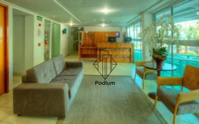 Imagem Flat mobiliado e equipado à beira-mar com vista definitiva para o mar da praia do Cabo Branco - FL0923