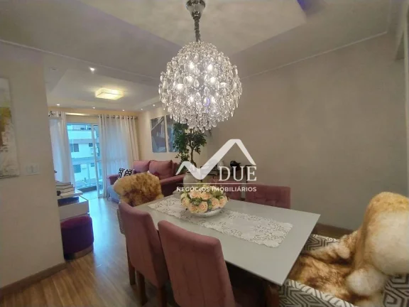 Imagem Porteira fechada apartamento com 3 quartos e lazer completo à venda, 98 m² por R$ 830.000 - Jardim Las Palmas - Guarujá/SP