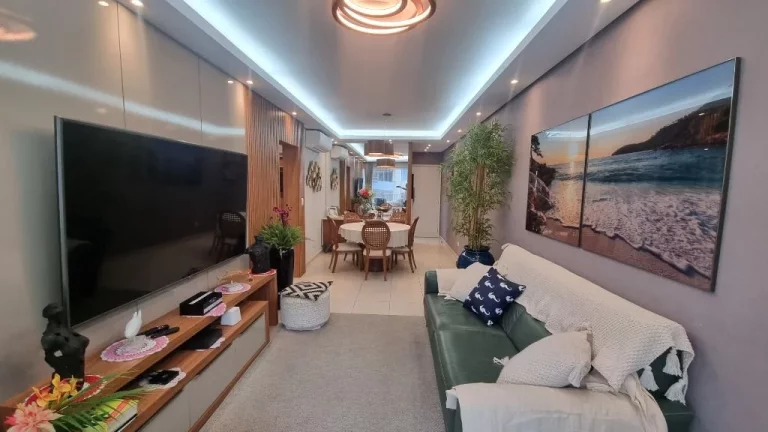 Imagem Apartamento com 2 dormitórios à venda, 90 m² - Pitangueiras - Guarujá/SP