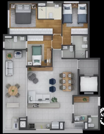 Imagem APARTAMENTO RESIDENCIAL em São Paulo - SP, Moema