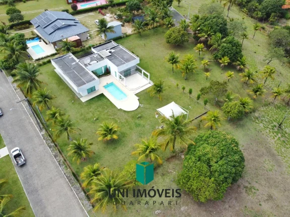 Imagem Casa com excelente terreno em condomínio fechado a venda em Guarapari - Lagoa da Praia