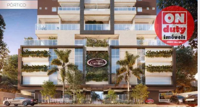 Imagem Castell di Maria Carolina Apartamento com 3 suítes à venda, 124m² a partir R$ 1.911,00- Ponta da Praia - Santos/SP