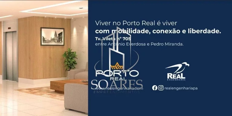 Imagem Porto real - Em fase de Acabamento - no Centro de Belém 2