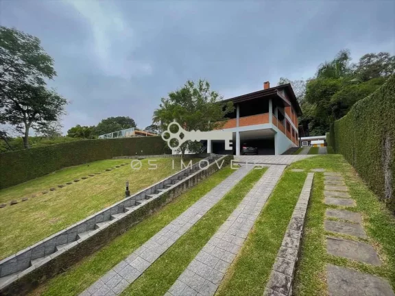 Imagem Linda casa - Miolo da Granja Viana: 4 dorm.s (2 suítes), piscina, gourmet..