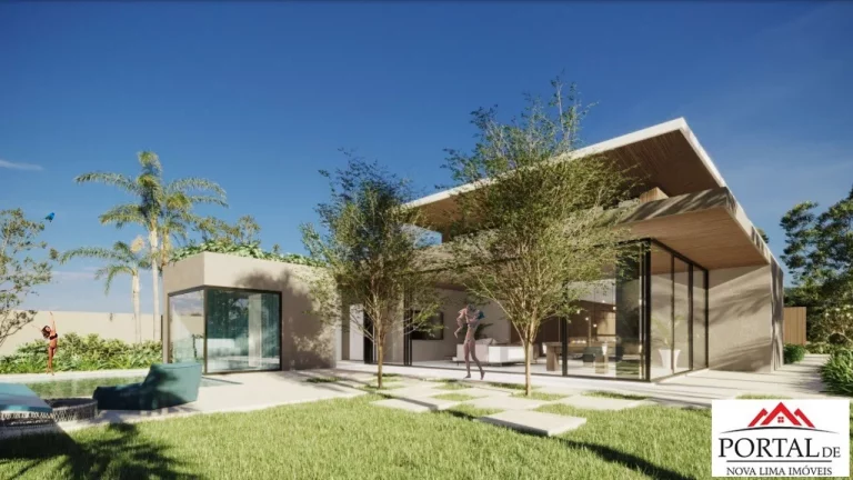 Imagem Casa moderna a venda no condomínio Alphaville Lagoa dos Ingleses,