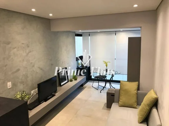 Imagem Flat disponível para locação no Condomínio V XChange Jardins, com 34m², 1 dormitório e 1 vaga