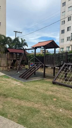 Imagem Apartamento Decorado com Quintal à Venda – Villaggio Manguinhos (Porto Fino) Morada de Laranjeiras.