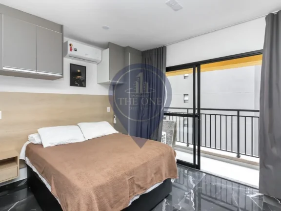 Imagem Studio à venda em São Paulo-SP, bairro Bela Vista: 1 quarto, 2 salas, 1 banheiro, 25m² de área. Venha conferir!